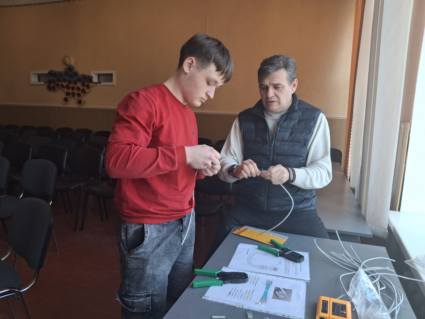 Касаткін Дмитро НУБІП та школяри