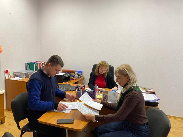 Зустріч з керівництвом